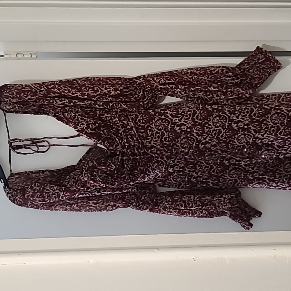 Brand new cut out back Free People dress